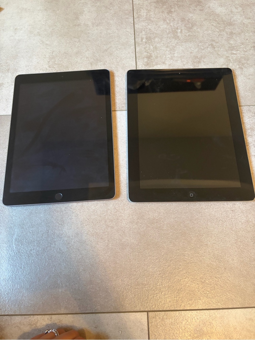 Apple iPad Tablets - Black Front Panels (Pair)